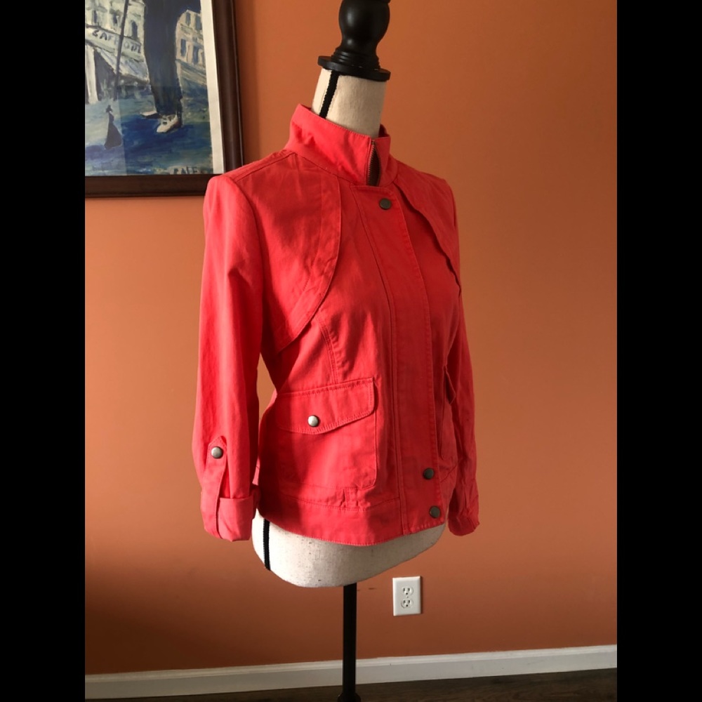 Relativity Melon Utility Style Jacket - image 7